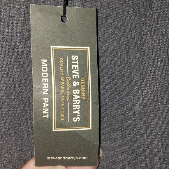 Steve & Barry's Gray Dress Slacks Size 38x32 - Picture 2 of 5